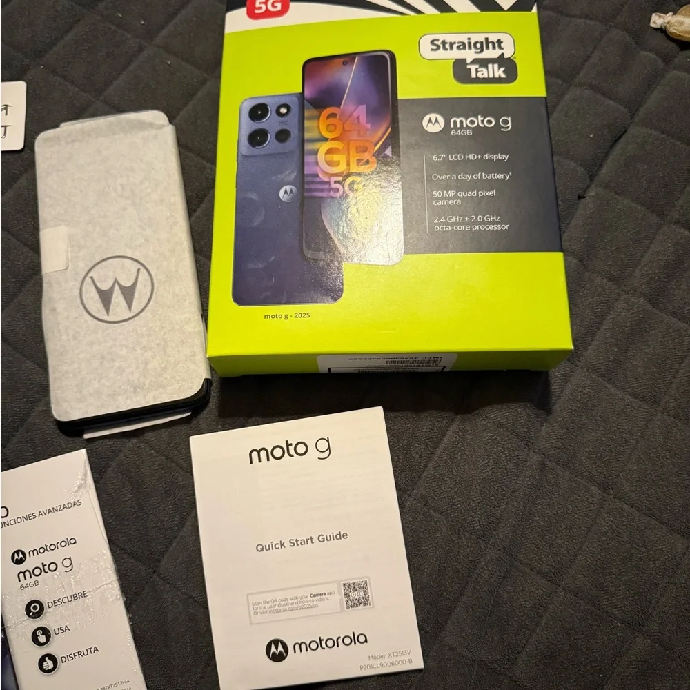 Motorola Smartphone with Black Frame